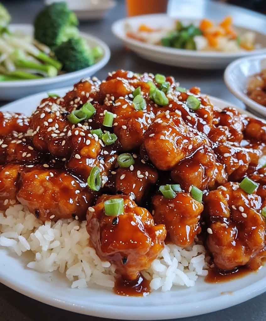 Crispy Chinese Honey Garlic Chicken Recipe