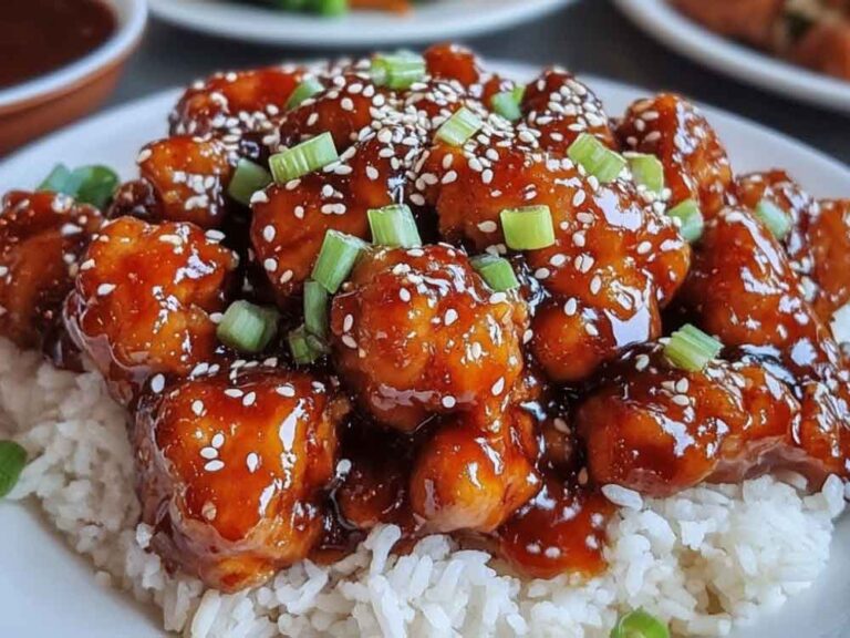 Crispy Chinese Honey Garlic Chicken