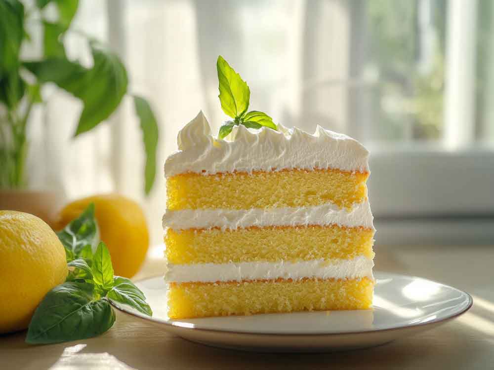 Italian Lemon Cream Cake 