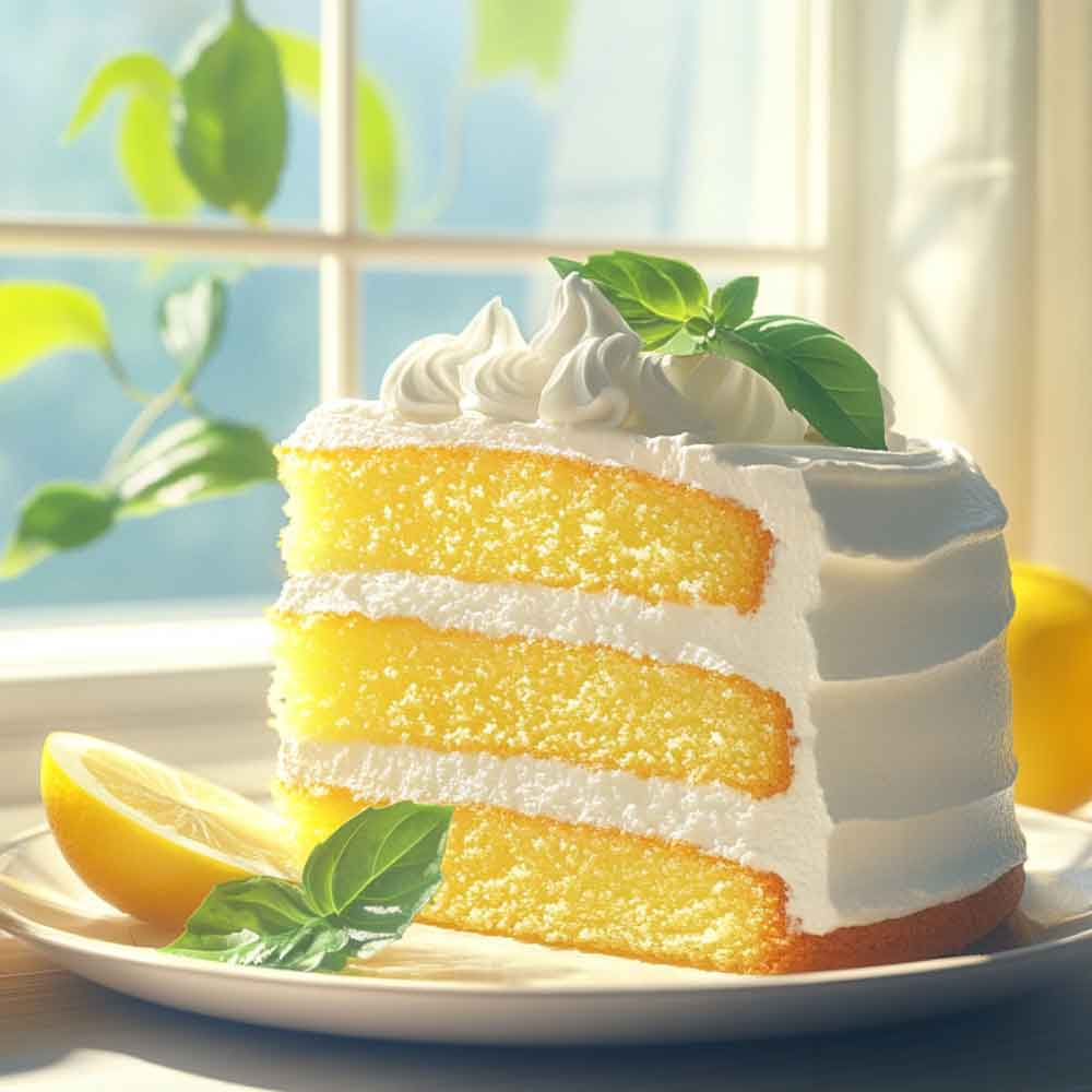 Italian Lemon Cream Cake recipe 