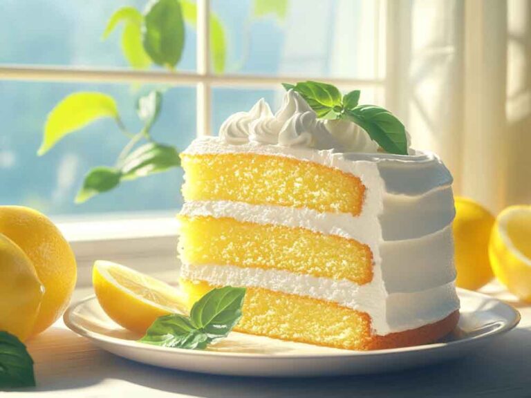 Italian Lemon Cream Cake