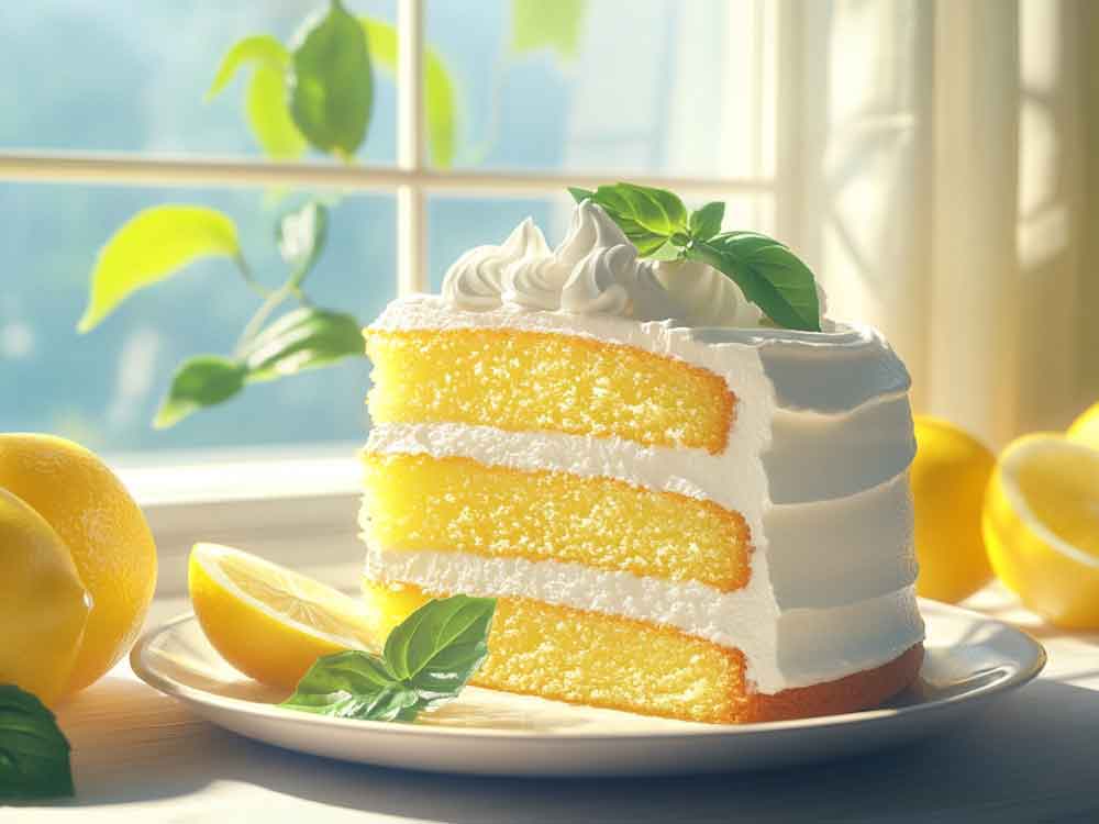 Easy Italian Lemon Cream Cake recipe 