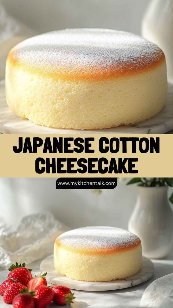 Easy Japanese Cotton Cheesecake Recipe