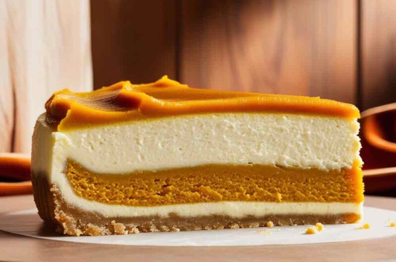 Layered Pumpkin Cheesecake Recipe