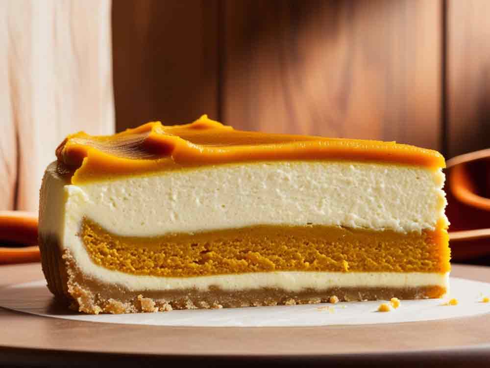 Layered Pumpkin Cheesecake