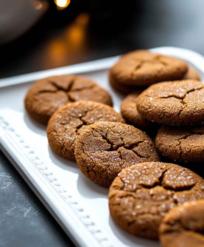 Easy Molasses Cookies Recipe