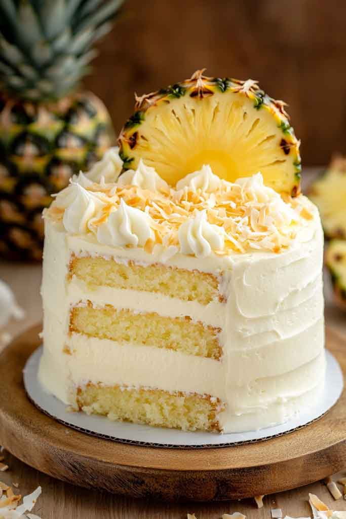 Pineapple Coconut Cake