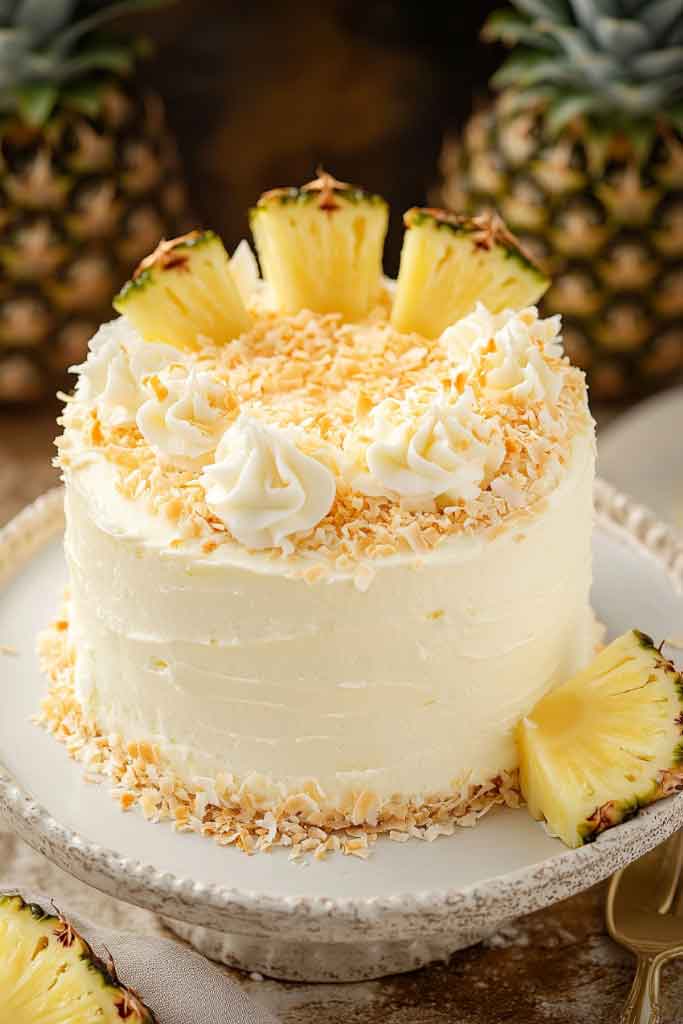 Pineapple Coconut Cake