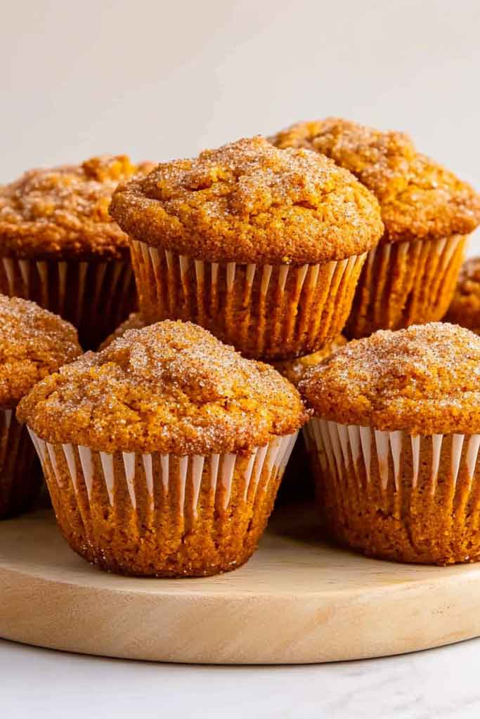 Easy Pumpkin Banana Muffins 