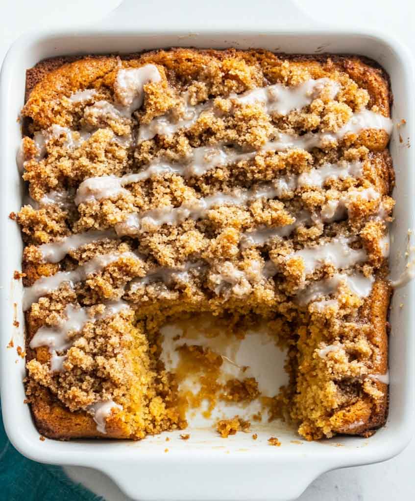 Pumpkin Crumb Cake Recipe