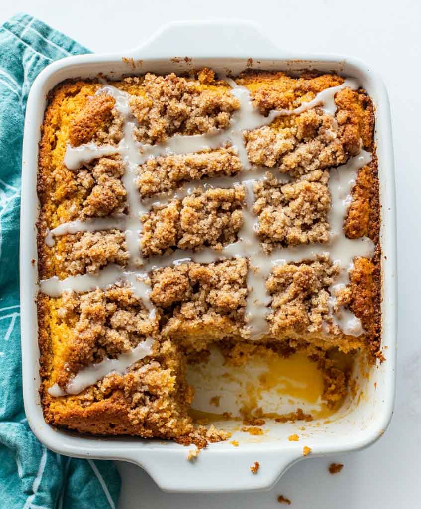 Easy Pumpkin Crumb Cake