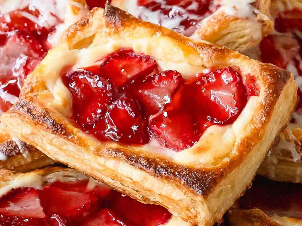 Strawberry Danish