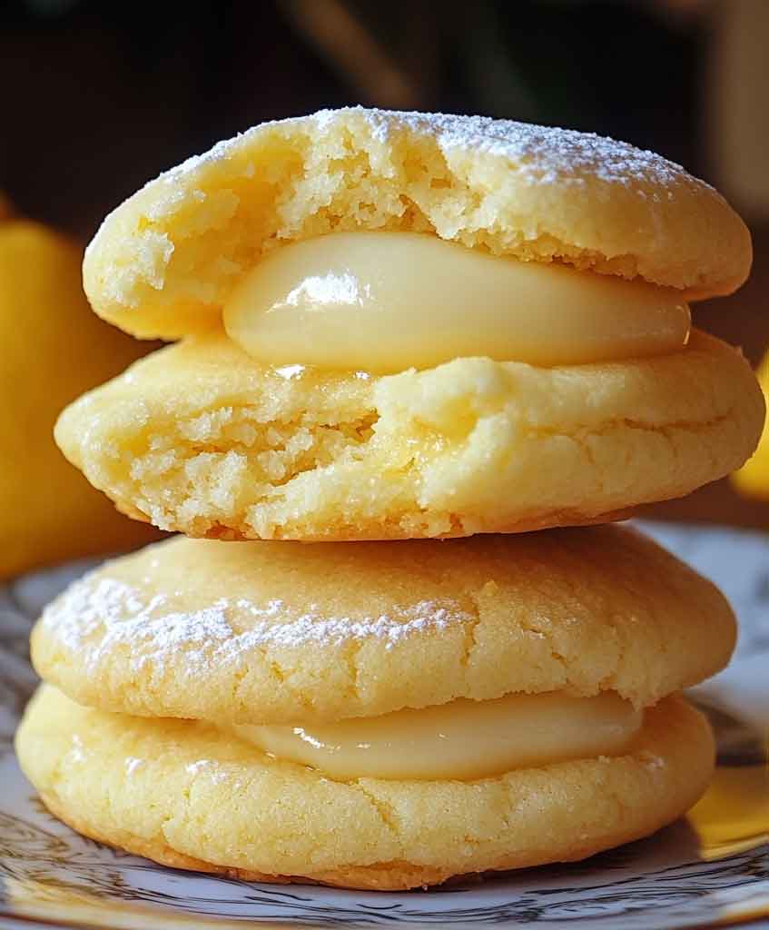 Stuffed Lemon Cookies Recipe