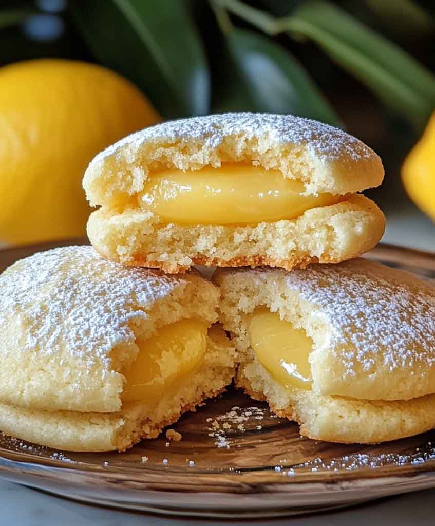 Stuffed Lemon Cookies Recipe