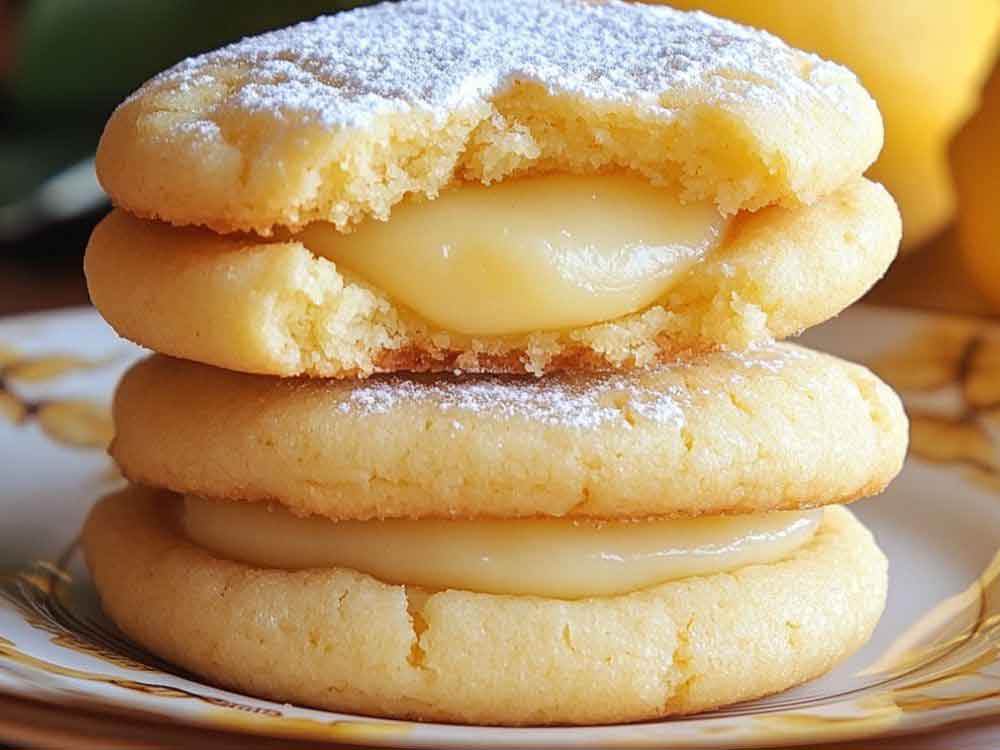 Stuffed Lemon Cookies