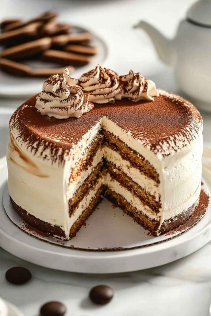 Easy Tiramisu Layer Cake Recipe