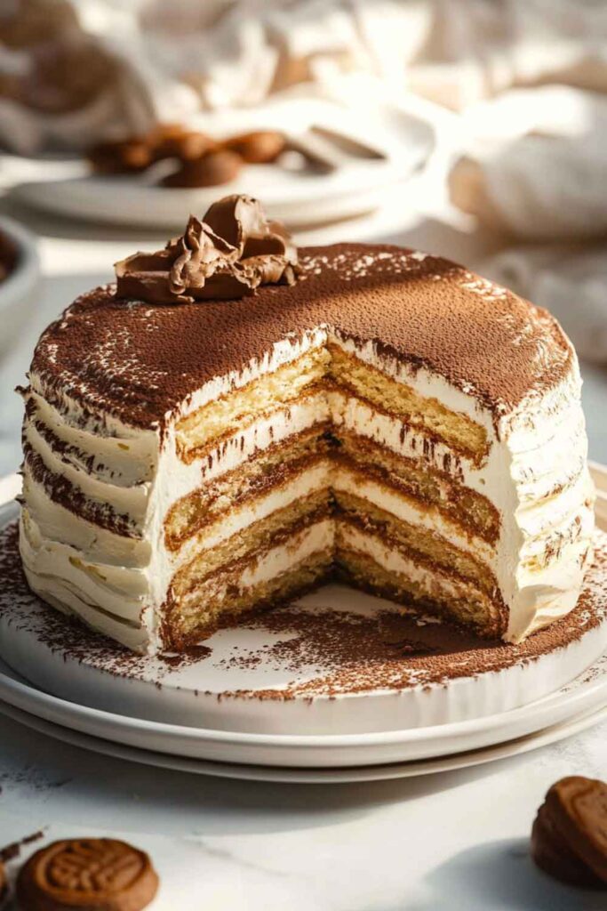 Easy Tiramisu Layer Cake Recipe