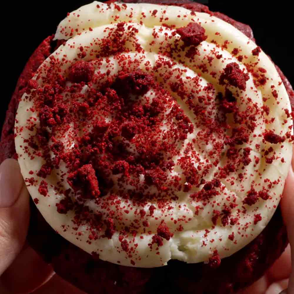 Red Velvet Cupcake Cookies