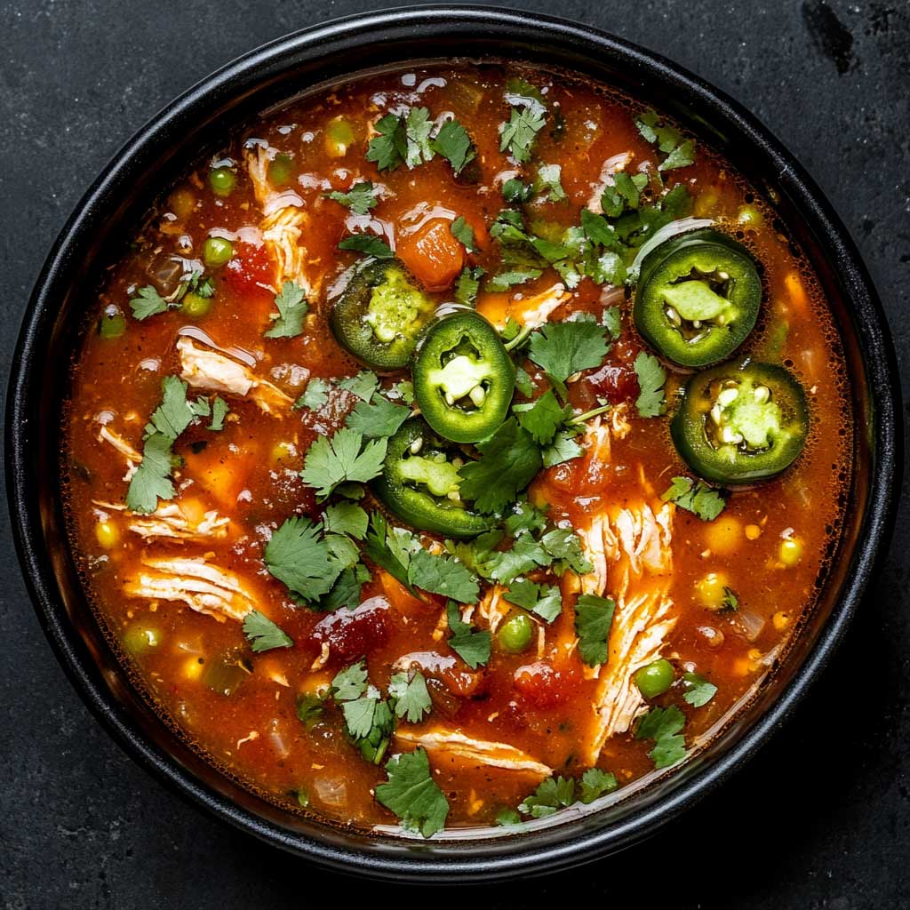 Ingredients for Chicken Tortilla Soup