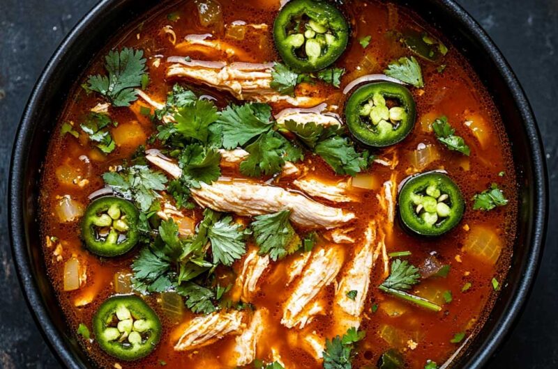 Authentic Chicken Tortilla Soup Recipe