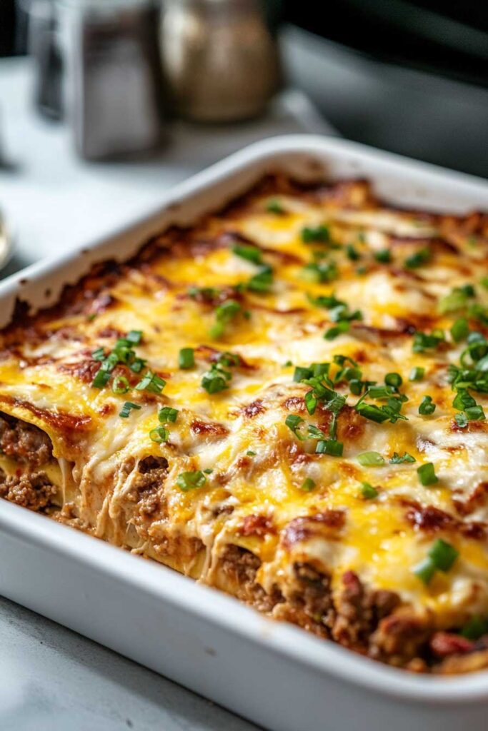 How to Make Easy Baked Burrito Casserole