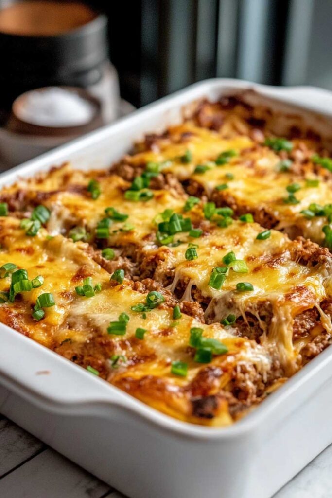 How to Serve Baked Burrito Casserole