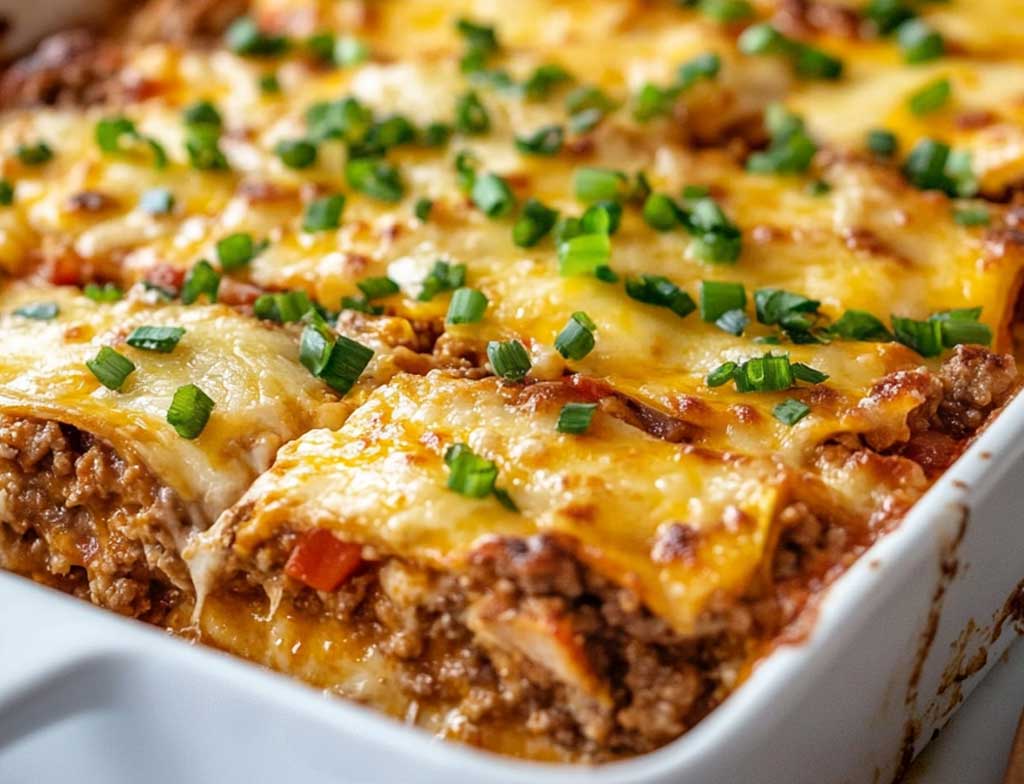 Easy Baked Burrito Casserole