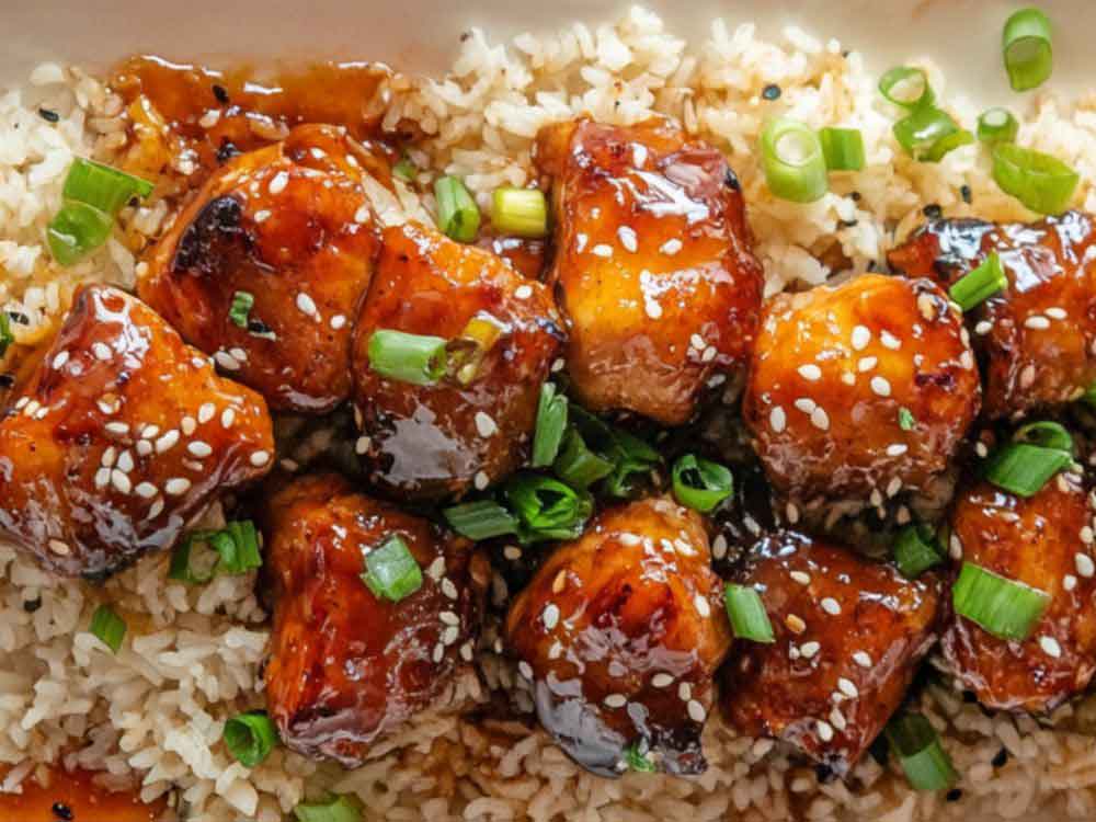 Healthy Sesame Chicken