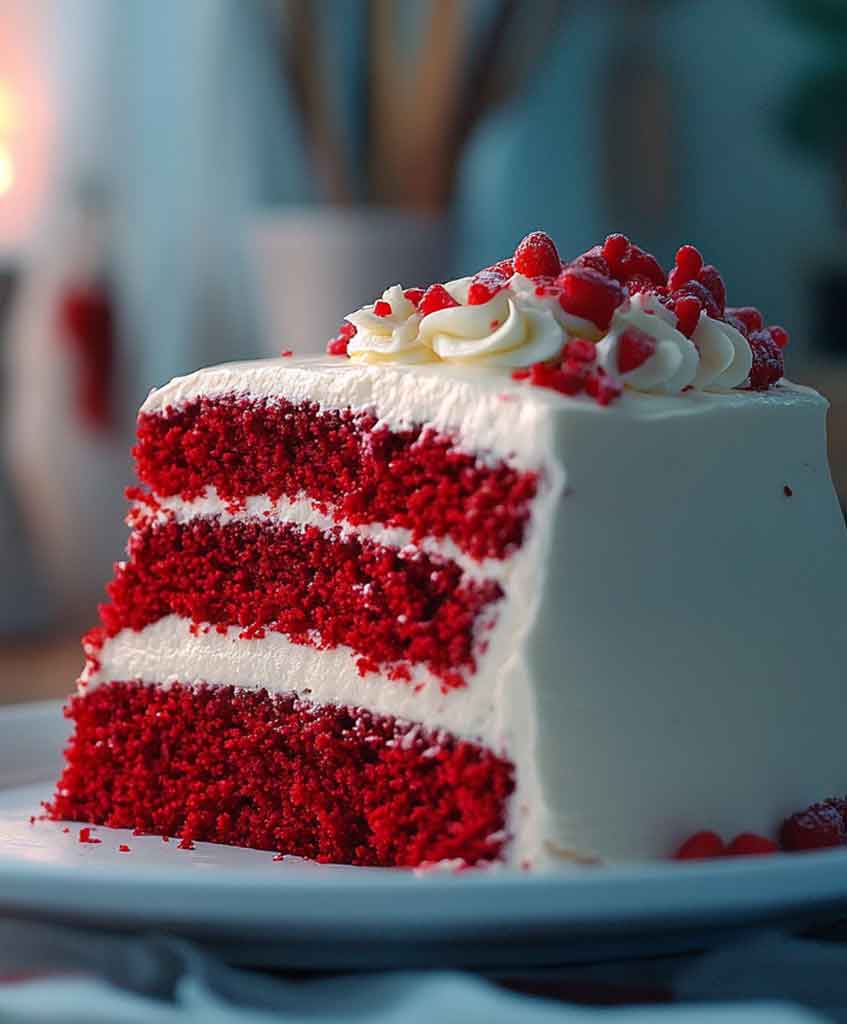 Easy Southern Red Velvet Cake Recipe