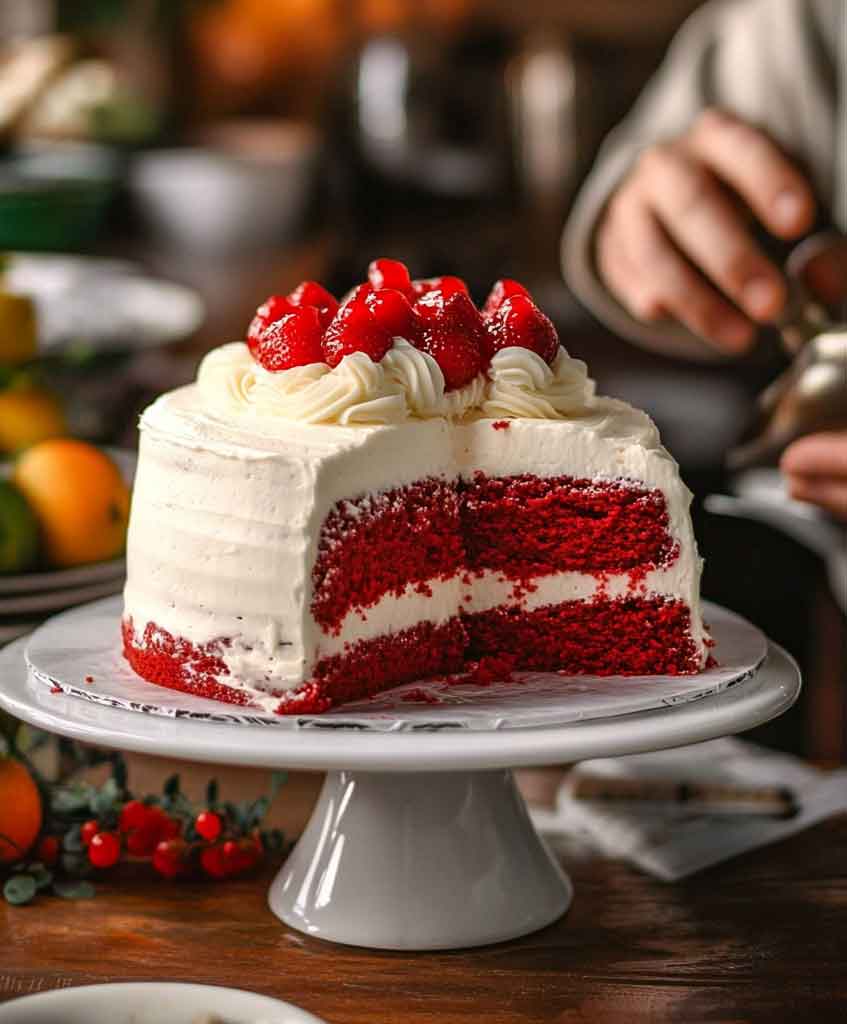 Easy Southern Red Velvet Cake