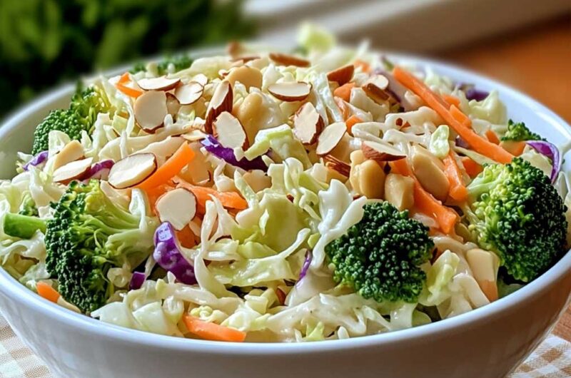 Oriental Ramen Broccoli Cole Slaw