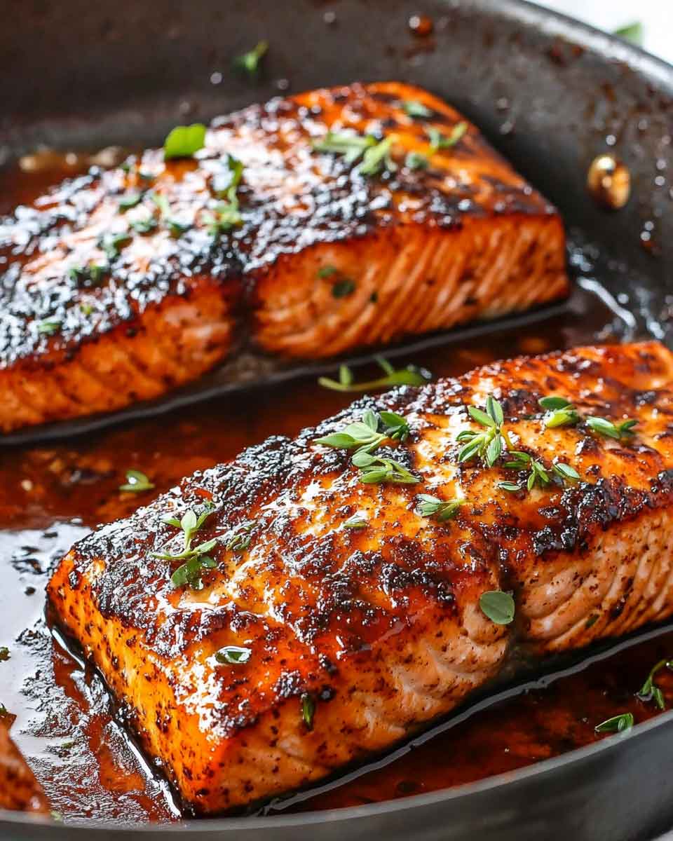 Ingredients for Cajun Honey Butter Salmon