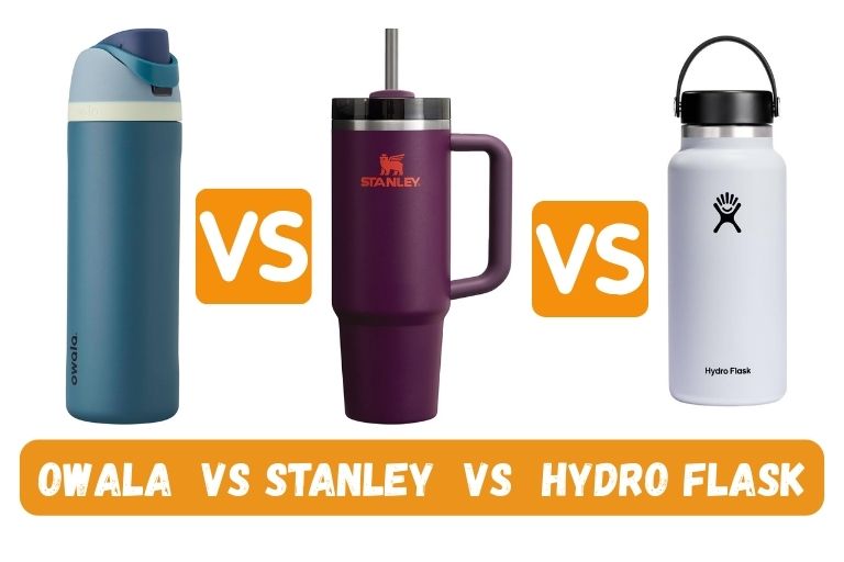 Owala vs Stanley vs Hydro Flask Review