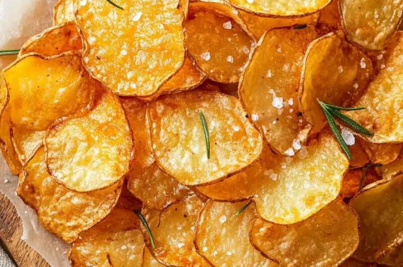 Crispy Air Fryer Potato Chips – Easy Homemade Snack in Minutes